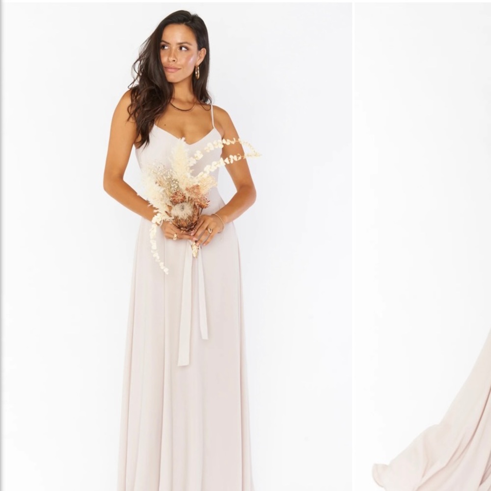 Bridesmaid dress show me your mumu show me the ring crisp faith small